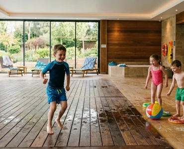 piscine fond mobile enfant